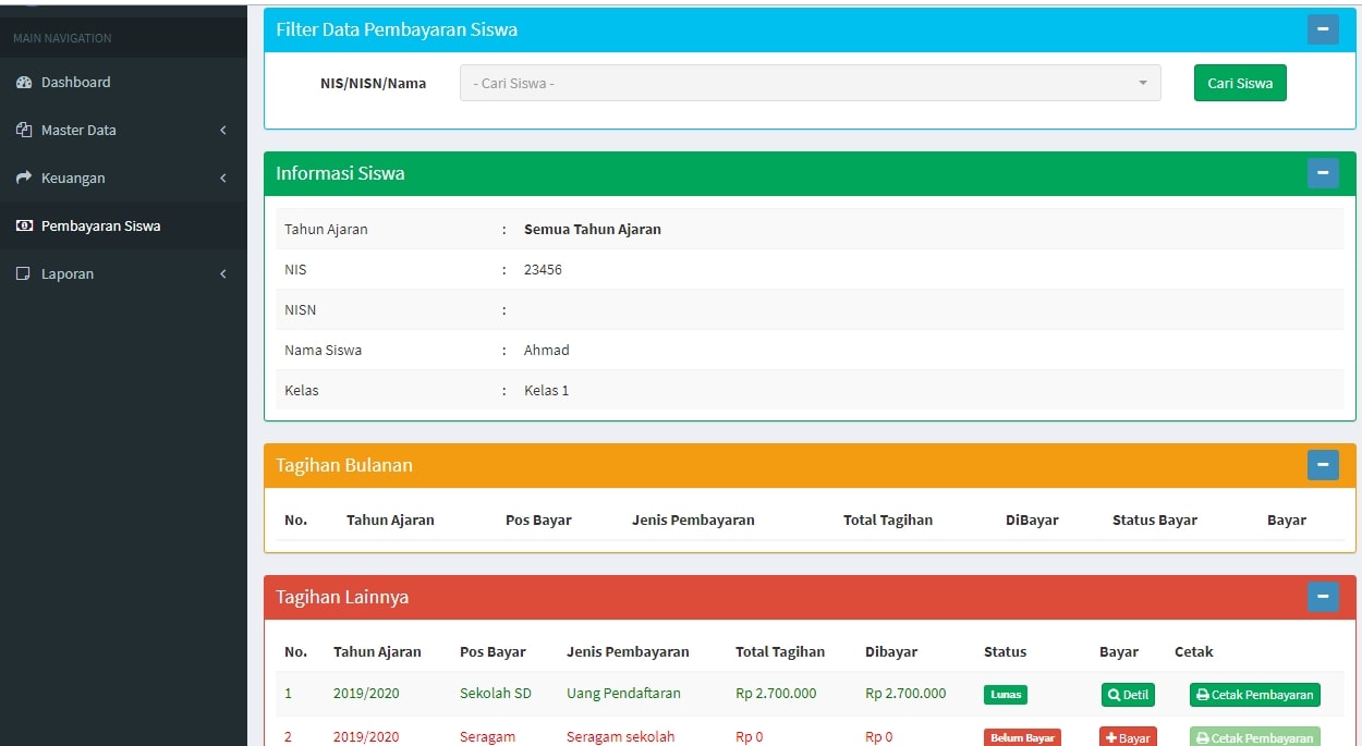 Download Aplikasi Pembayaran SPP